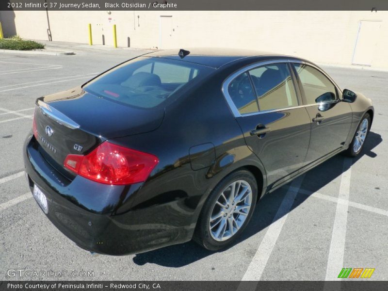 Black Obsidian / Graphite 2012 Infiniti G 37 Journey Sedan