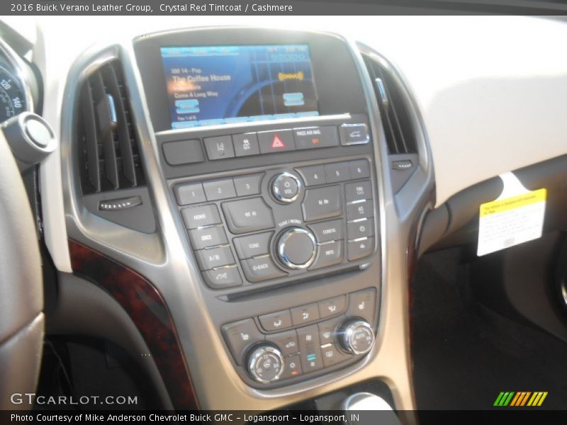 Crystal Red Tintcoat / Cashmere 2016 Buick Verano Leather Group