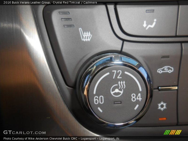 Controls of 2016 Verano Leather Group