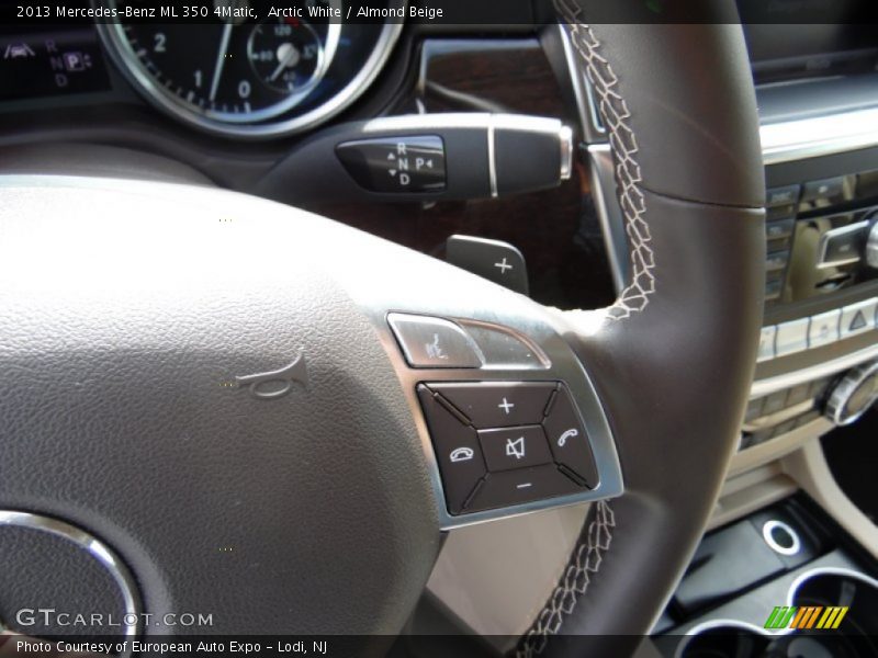 Arctic White / Almond Beige 2013 Mercedes-Benz ML 350 4Matic