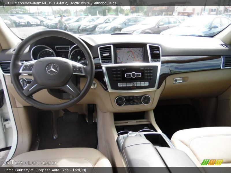 Arctic White / Almond Beige 2013 Mercedes-Benz ML 350 4Matic