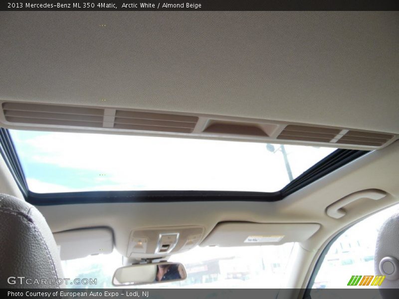 Arctic White / Almond Beige 2013 Mercedes-Benz ML 350 4Matic