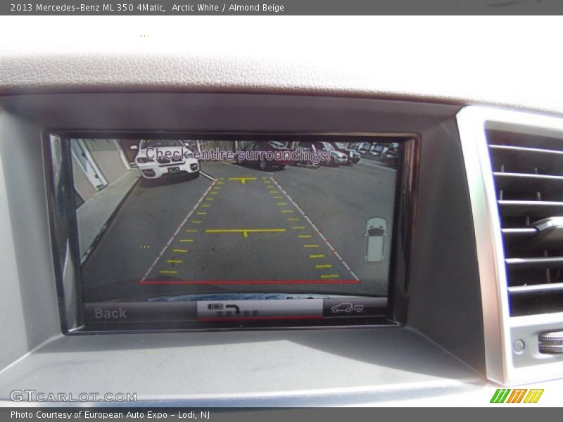 Arctic White / Almond Beige 2013 Mercedes-Benz ML 350 4Matic