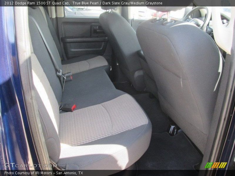 True Blue Pearl / Dark Slate Gray/Medium Graystone 2012 Dodge Ram 1500 ST Quad Cab