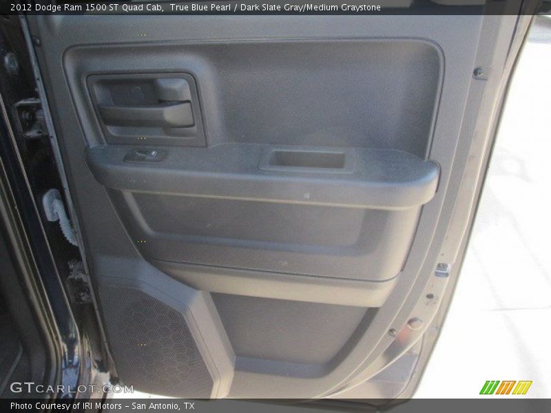 True Blue Pearl / Dark Slate Gray/Medium Graystone 2012 Dodge Ram 1500 ST Quad Cab