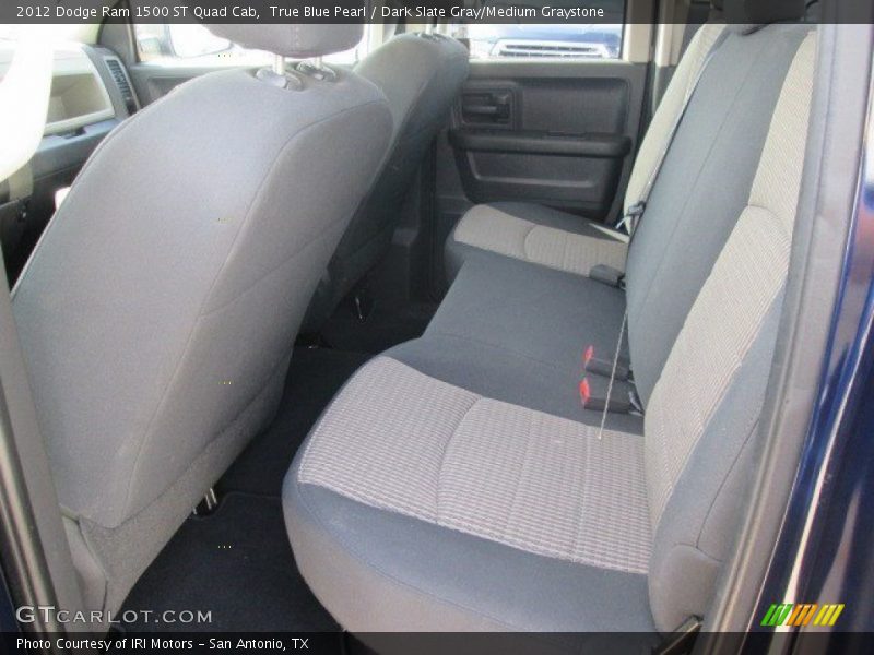 True Blue Pearl / Dark Slate Gray/Medium Graystone 2012 Dodge Ram 1500 ST Quad Cab