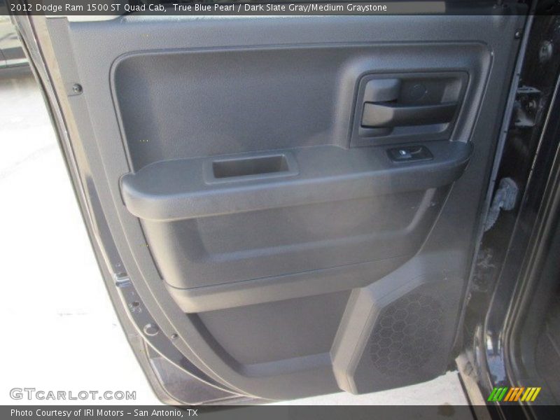 True Blue Pearl / Dark Slate Gray/Medium Graystone 2012 Dodge Ram 1500 ST Quad Cab