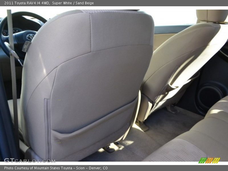 Super White / Sand Beige 2011 Toyota RAV4 I4 4WD