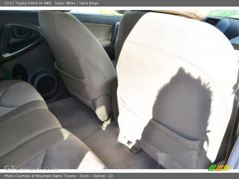 Super White / Sand Beige 2011 Toyota RAV4 I4 4WD