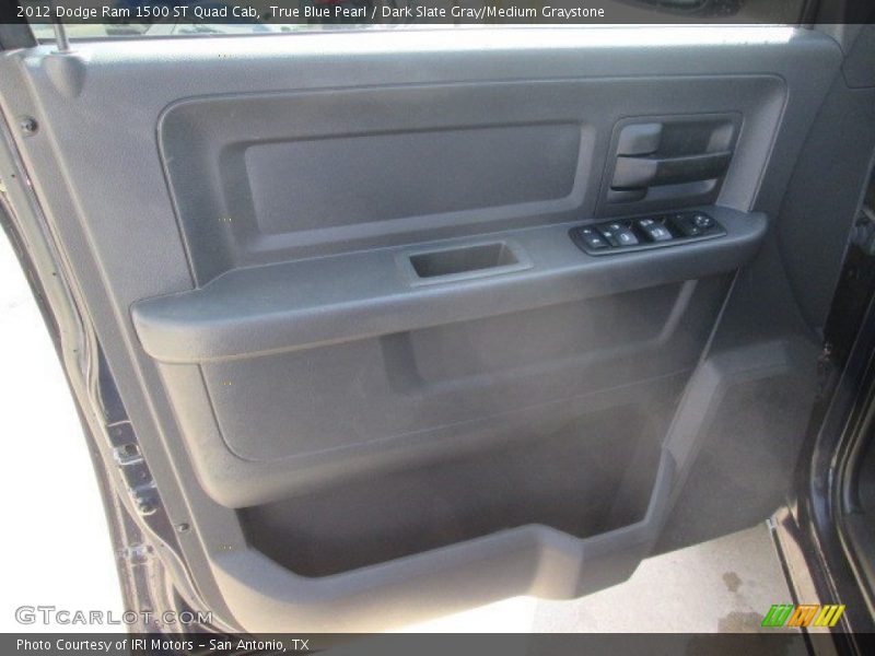 True Blue Pearl / Dark Slate Gray/Medium Graystone 2012 Dodge Ram 1500 ST Quad Cab