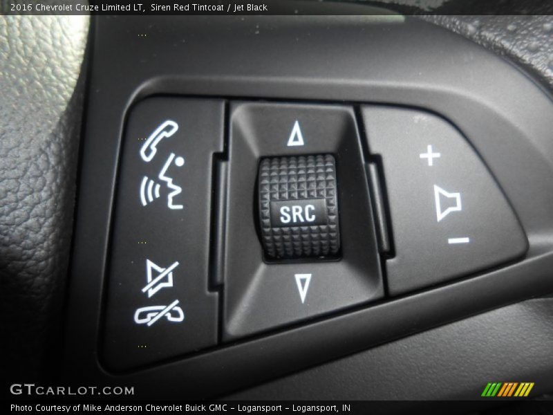 Siren Red Tintcoat / Jet Black 2016 Chevrolet Cruze Limited LT
