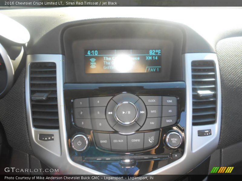 Siren Red Tintcoat / Jet Black 2016 Chevrolet Cruze Limited LT