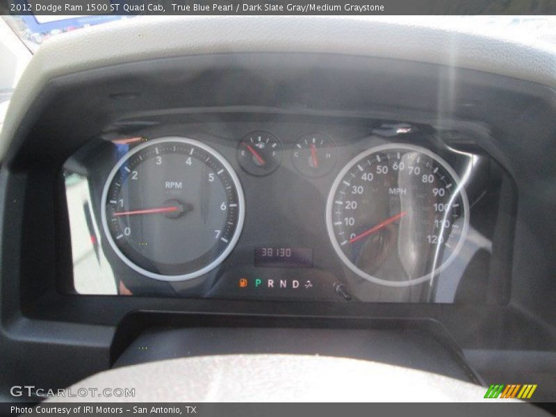 True Blue Pearl / Dark Slate Gray/Medium Graystone 2012 Dodge Ram 1500 ST Quad Cab