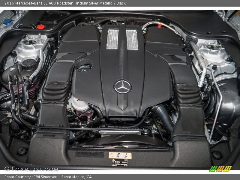  2016 SL 400 Roadster Engine - 3.0 Liter DI biturbo DOHC 24-Valve VVT V6