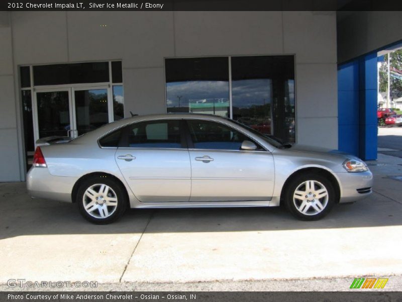 Silver Ice Metallic / Ebony 2012 Chevrolet Impala LT
