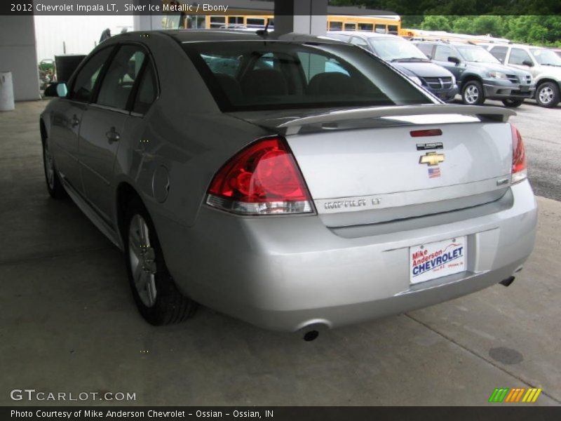 Silver Ice Metallic / Ebony 2012 Chevrolet Impala LT