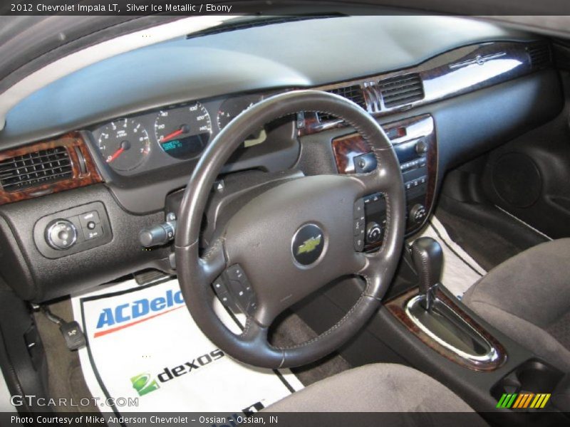 Silver Ice Metallic / Ebony 2012 Chevrolet Impala LT