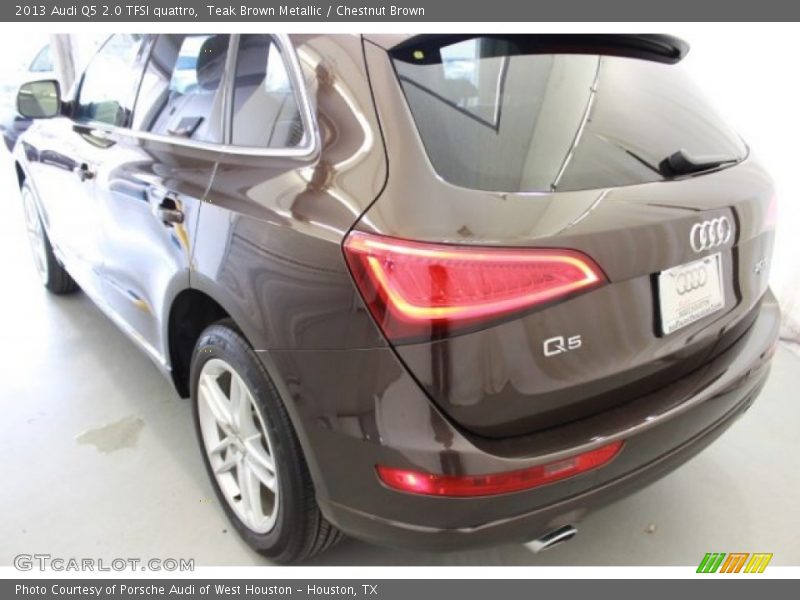 Teak Brown Metallic / Chestnut Brown 2013 Audi Q5 2.0 TFSI quattro