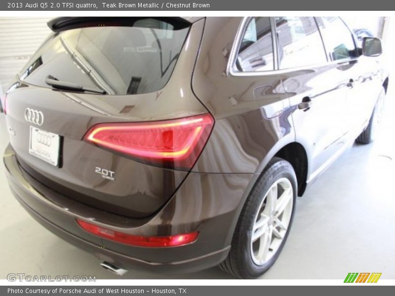 Teak Brown Metallic / Chestnut Brown 2013 Audi Q5 2.0 TFSI quattro