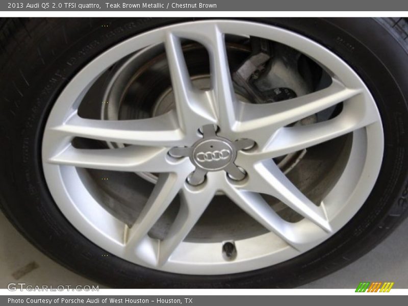 Teak Brown Metallic / Chestnut Brown 2013 Audi Q5 2.0 TFSI quattro