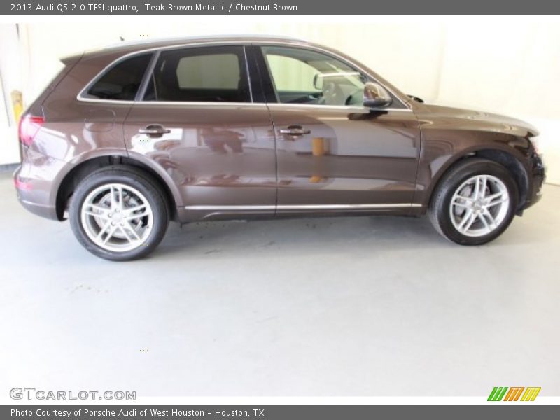 Teak Brown Metallic / Chestnut Brown 2013 Audi Q5 2.0 TFSI quattro