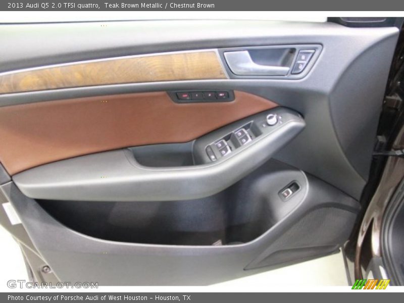 Teak Brown Metallic / Chestnut Brown 2013 Audi Q5 2.0 TFSI quattro