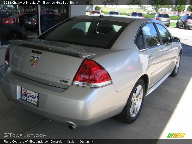 Silver Ice Metallic / Ebony 2012 Chevrolet Impala LT