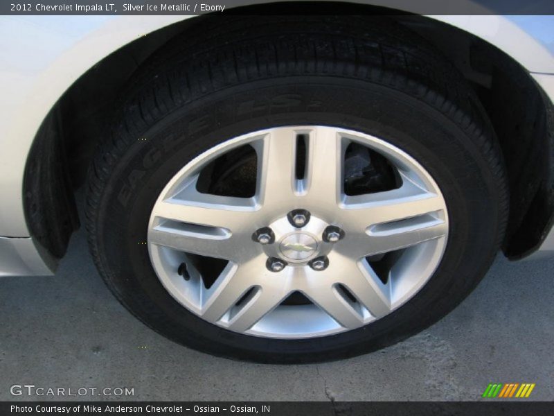 Silver Ice Metallic / Ebony 2012 Chevrolet Impala LT