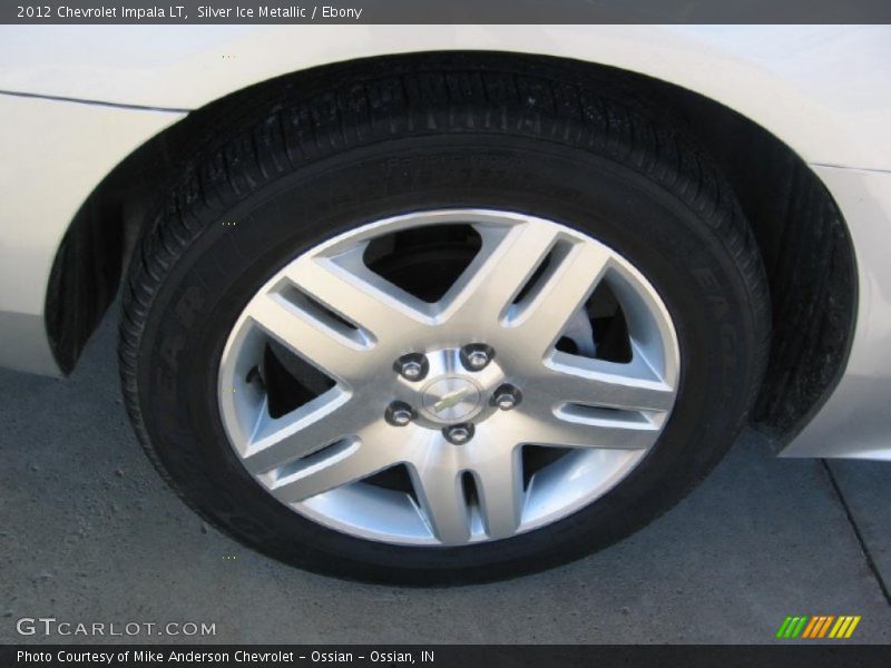 Silver Ice Metallic / Ebony 2012 Chevrolet Impala LT