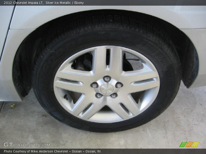 Silver Ice Metallic / Ebony 2012 Chevrolet Impala LT