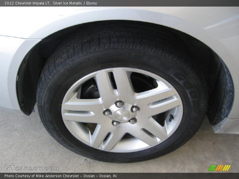Silver Ice Metallic / Ebony 2012 Chevrolet Impala LT