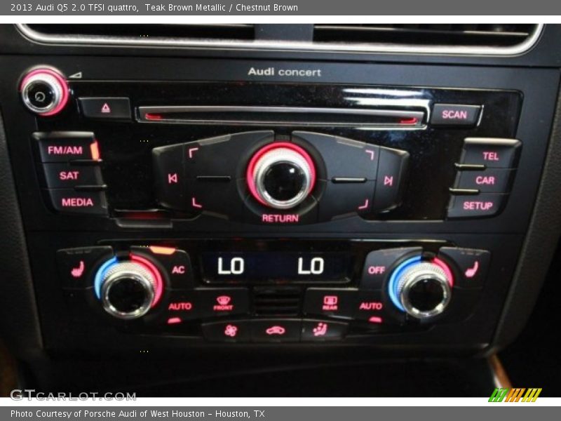 Teak Brown Metallic / Chestnut Brown 2013 Audi Q5 2.0 TFSI quattro