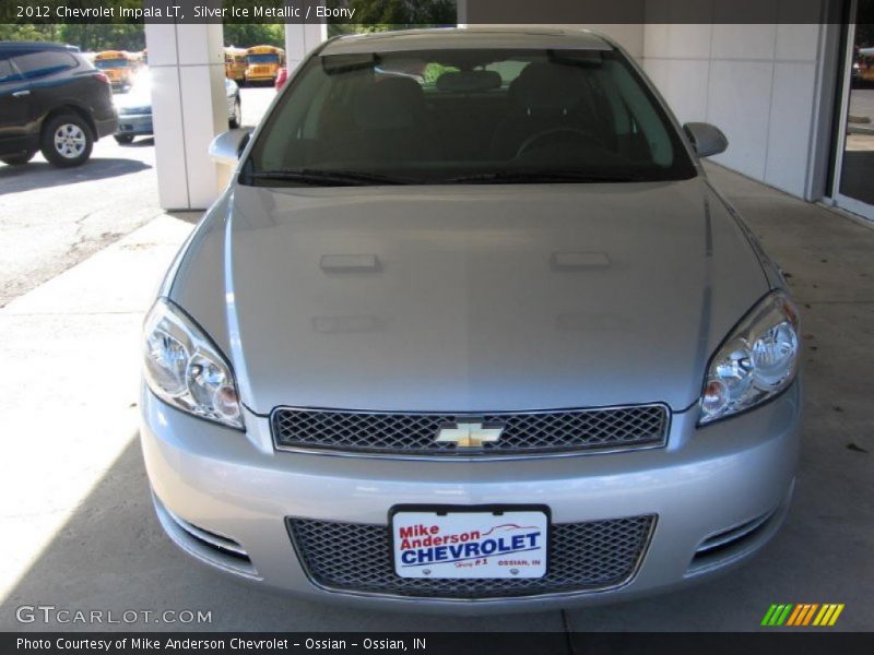 Silver Ice Metallic / Ebony 2012 Chevrolet Impala LT