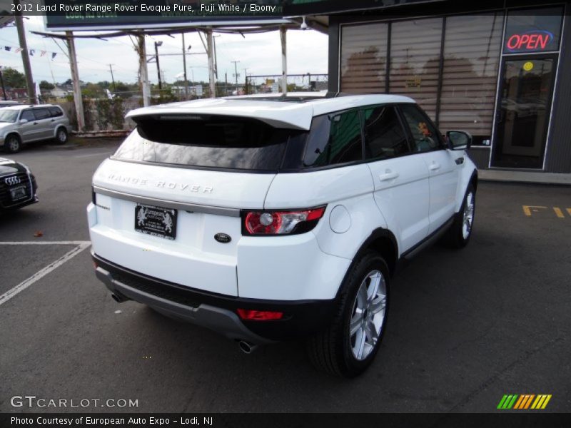 Fuji White / Ebony 2012 Land Rover Range Rover Evoque Pure