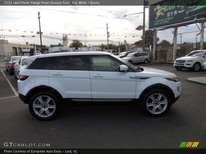 Fuji White / Ebony 2012 Land Rover Range Rover Evoque Pure