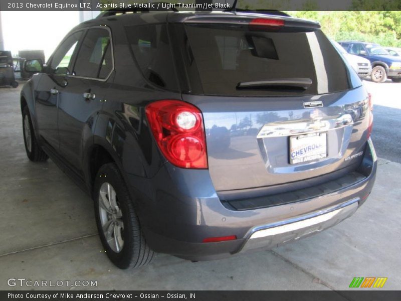 Atlantis Blue Metallic / Light Titanium/Jet Black 2013 Chevrolet Equinox LTZ