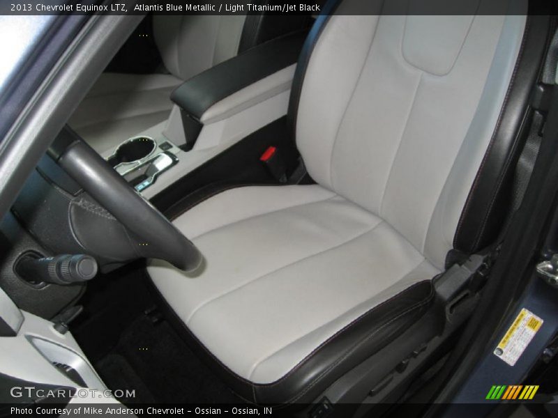 Atlantis Blue Metallic / Light Titanium/Jet Black 2013 Chevrolet Equinox LTZ