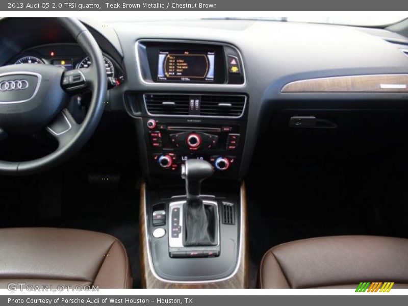 Teak Brown Metallic / Chestnut Brown 2013 Audi Q5 2.0 TFSI quattro