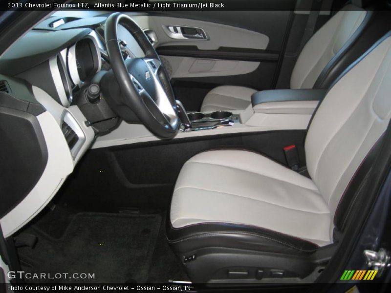 Atlantis Blue Metallic / Light Titanium/Jet Black 2013 Chevrolet Equinox LTZ