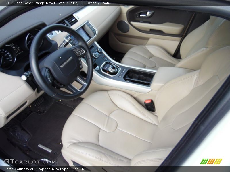  2012 Range Rover Evoque Pure Ebony Interior