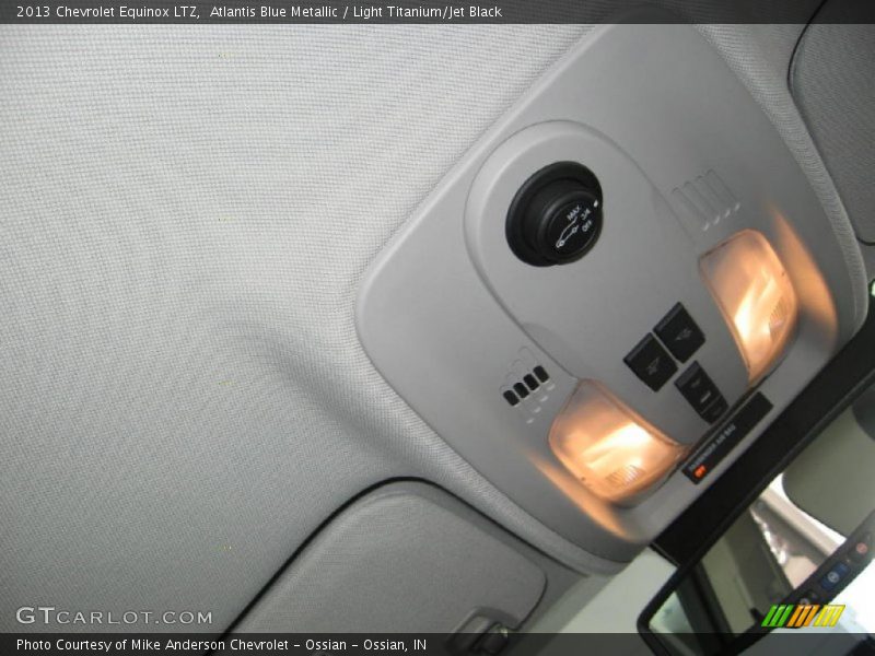 Atlantis Blue Metallic / Light Titanium/Jet Black 2013 Chevrolet Equinox LTZ