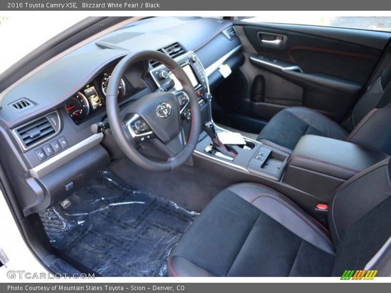  2016 Camry XSE Black Interior