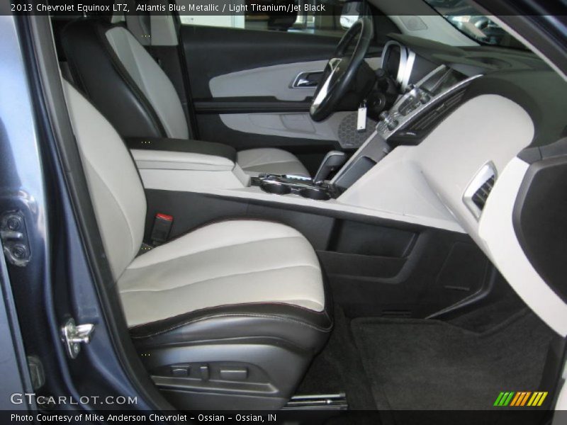 Atlantis Blue Metallic / Light Titanium/Jet Black 2013 Chevrolet Equinox LTZ
