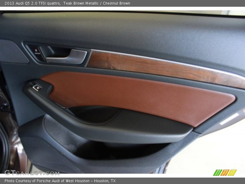 Teak Brown Metallic / Chestnut Brown 2013 Audi Q5 2.0 TFSI quattro