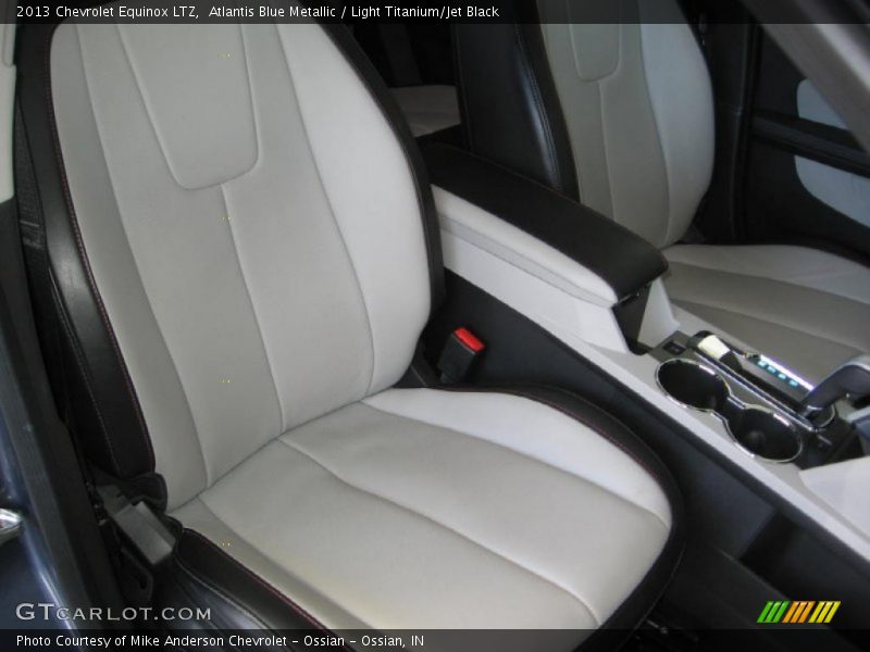 Atlantis Blue Metallic / Light Titanium/Jet Black 2013 Chevrolet Equinox LTZ
