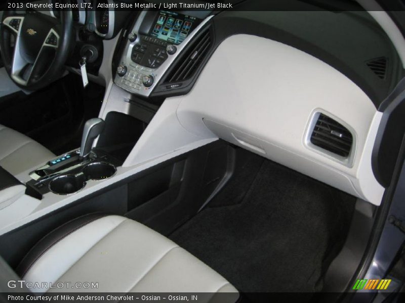 Atlantis Blue Metallic / Light Titanium/Jet Black 2013 Chevrolet Equinox LTZ