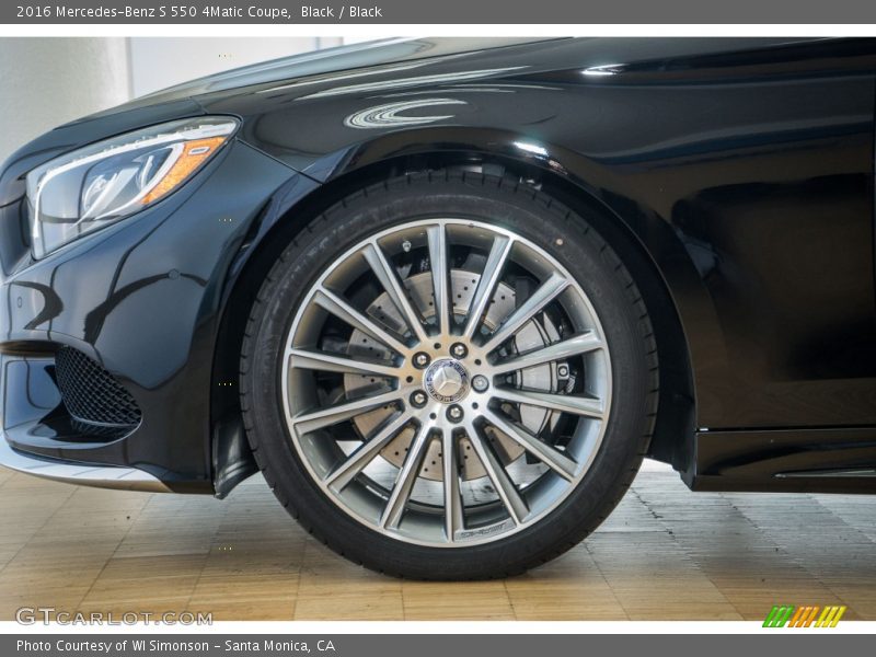  2016 S 550 4Matic Coupe Wheel