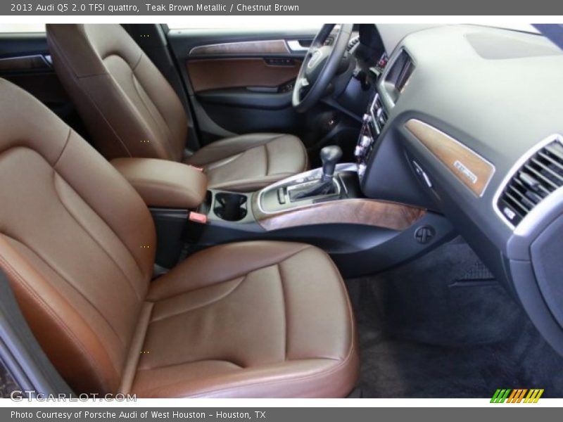 Teak Brown Metallic / Chestnut Brown 2013 Audi Q5 2.0 TFSI quattro