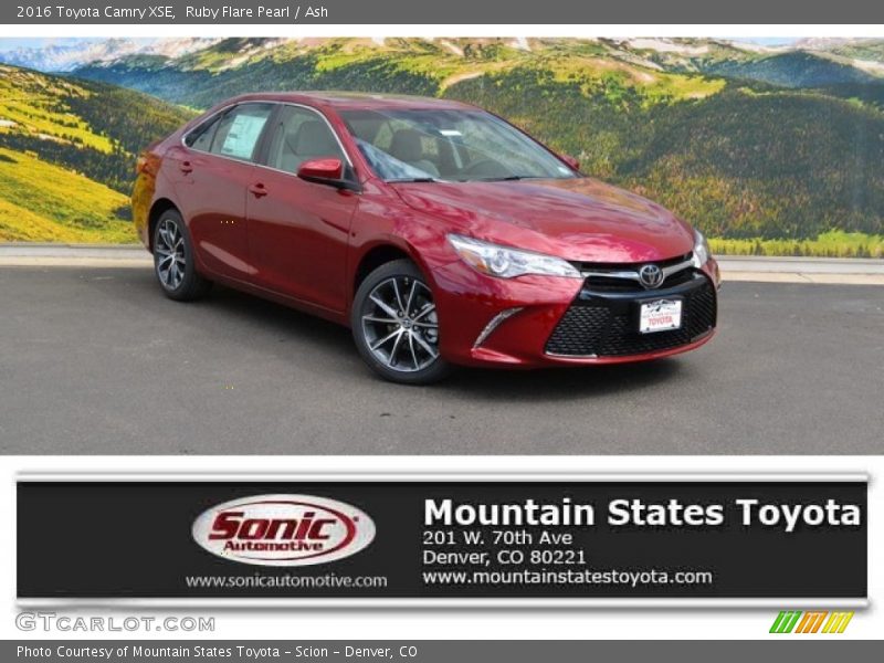 Ruby Flare Pearl / Ash 2016 Toyota Camry XSE