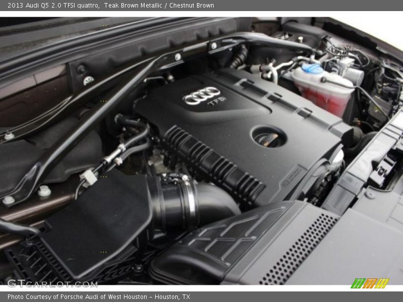 Teak Brown Metallic / Chestnut Brown 2013 Audi Q5 2.0 TFSI quattro